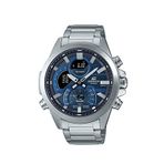 Casio Ecb-30d-2adf Gri Çelik Erkek Kol Saati