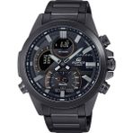 Casio Edifice Erkek Kol Saati 10 ATM Suya Dayanıklı Çelik Kasa ve Siyah Kordon ile Modern Tasarım