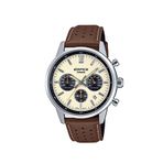 Casio EFR-575l-7AD Edifice Kahverengi Deri Erkek Kol Saati