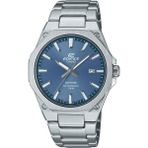 Casio EFR-S108D-2AVUDF Kol Saati Erkek Gümüş Çelik Kasa Suya Dayanıklı 100 mt Analog Fonksiyon