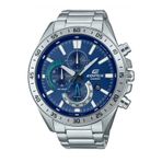 Casio Efv-620D-2A EDIFICE Çelik Kasa Çelik Kordon Kronometreli Takvimli Erkek Kol Saati