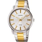Casio Erkek Kol Saati - Gri - Altın