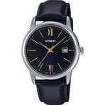 Casio Erkek Kol Saati MTP-V002L-1B3UDF Pilli (Quartz) Siyah Kadran ve Deri Kordon ile Suya Dayanıklı