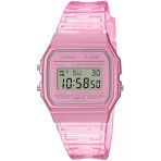 Casıo F-91Ws-4Df Pembe Silikon Kordon Dijital Çocuk Kol Saati