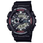Casio G-Shock GA-110Rl-1ADR Quartz Silikon Siyah Erkek Kol Saati