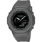 Casio Ga-2100K-1Adr Quartz Silikon Gri 20 Atm 45 Mm Erkek Kol Saati