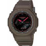 Casio Ga-2100K-5Adr Quartz Silikon Kahve 20 Atm 45 Mm Erkek Kol Saati
