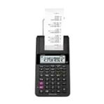 Casio HR-8RC-BK Portable Siyah Şeritli Hesap Makinesi