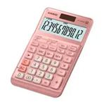Casio JF-120FM 12 Hane Masaüstü Hesap Makinesi Pembe