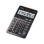 Casio JS-20B Profesyonel 12 Haneli Masa Üstü Hesap Makinesi Siyah - Gri Renkli Ekran