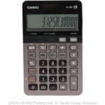 Casio JS-40B Profesyonel 14 Hane Masa Üstü Hesap Makinesi - Renkli
