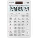 Casio JS-40B-We Beyaz Renkli Ekranlı 14 Haneli Profesyonel Masa Üstü Hesap Makinesi