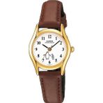 Casio Kadın Kol Saati LTP-1094Q-7B6RDF Kahverengi Deri Kordon 1 ATM Suya Dayanıklı