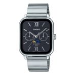 Casio Kol Saati MTP-M305D-1A2VDF Erkek Çelik Kasa Suya Dayanıklı 1 ATM Takvimli Gri Kadran - Metal