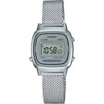 Casio La670wem-7Df Retro Quartz Çelik Gri 25 Mm Kadın Kol Saati
