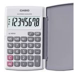 Casio LC-401LV-WE 8 Hane Beyaz Cep Tipi Hesap Makinesi