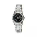 Casio LTP-V006D-1BUDF Quartz Çelik Gri Siyah Kadran Kadın Kol Saati
