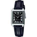 Casio Ltp-V007l-1Budf Quartz Deri Siyah 22 Mm Kadın Kol Saat