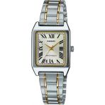 Casio Ltp-V007sg-9Budf Quartz Çelik Gri Altın Rengi 22 Mm Kadın Kol Saati