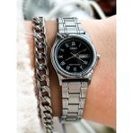 Casio Marka Full Çelik Kasa, Kordon Gümüş Renk, Takvimli, Lüx Bayan Kol Saati + Bileklik