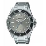 Casio MDV-107D-8AVDF Quartz Çelik Gri 20 Atm 46 mm Erkek Kol Saati