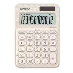 Casio MS-20UC-JWE 12 Hane Beyaz Desenli Masa Üstü Hesap Makinesi