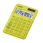 Casio MS-20UC-YG Sarı 12 Haneli Masaüstü Hesap Makinesi