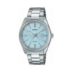 Casio MTP-1302PE-2AVEF Standart Erkek Kol Saati Çelik Kordonlu 3 ATM Suya Dayanıklı Mavi Kadran - Metal
