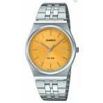 Casio Mtp-B145d-9Avdf Quartz Çelik Gri Sarı Kadran 35 Mm Erkek Kol Saati