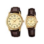 Casio Mtp-ltp-v001gl-9budf Çift Kol Saati Kadın-erkek Metalik