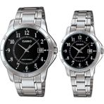 Casio Mtp-Ltp-V004D-1BUDF Çift Kol Saati Kadın-Erkek Metal Kasa Gri Suya Dayanıklı
