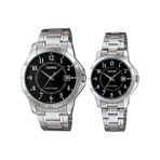 Casio Mtp-ltp-v004d-1budf Çift Kol Saati Kadın-erkek Metalik