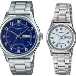 Casio MTP-LTP- V006D-2BUDF Çift Kol Saati (Kadın-Erkek)