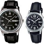 Casio MTP-LTP- V006L-1BUDF Çift Kol Saati (Kadın-Erkek)