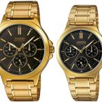 Casio MTP-LTP- V300G-1AUDF Çift Kol Saati (Kadın-Erkek)