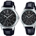 Casio MTP-LTP-V300L-1AUDF Çift Kol Saati (Kadın-Erkek)