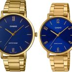 Casio MTP-LTP- VT01G-2BUDF Çift Kol Saati (Kadın-Erkek)