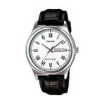 Casio MTP-V006L-7BUDF Erkek Kol Saati İyon Kaplama Kasa ve Beyaz Kadran ile Suya Dayanıklı