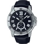 Casio MTP-VD200L-1BUDF Kol Saati Erkek Analog 10 ATM Suya Dayanıklı Çelik Kasa ve Siyah Deri Kordon