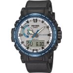 Casio Pro Trek Prw-61 Series 47.4 mm Quartz Saat PRW-61D-2DR - Gri - Siyah