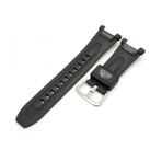 Casio Protrek Prg-240 Prg-40 Siyah Orijinal Silikon Saat Kayışı