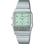 Casio Quartz Analog/Dijital Çelik Gri Yeşil Kadran 32 mm Erkek Kol Saati