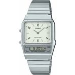 Casio Quartz Çelik Gri Krem Kadran 32 mm Erkek Kol Saati