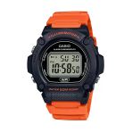 Casio W-219H-4Avdf Quartz Silikon Turuncu 47 Mm Erkek Kol Saati