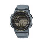 Casio Ws-1800-2avdf Quartz Silikon Kordon Mavi 10 Atm 45 Mm Erkek Kol Saati Mavi