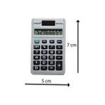 Caslo Csl- CS-510A Hesap Makinesi Gelişmiş Fonksiyonlar ve LCD Ekran ile 7 cm x 5 cm Boyutunda