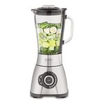CASO B 1800 PowerBlender Seti - Blender, 28.000 devir/dakika, Cam Kap 1,75 L, İçecek Şişesi ve Doğrayıcı Dahil, Mikser Test Birincisi, Çok İyi, Paslanmaz Çelik