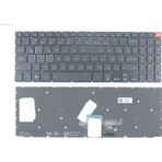 Casper Excalibur G900 İle Uyumlu Notebook Klavye - Siyah - Tr - Işıklı Rgb