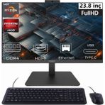 Casper Nirvana Amd Ryzen 7 5700U A60.5700-BV00X-V-45 48GB 4tb Amd Radeon Graphics Windows 10 Pro 23.8" All In One Bilgisayar