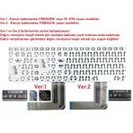Casper Nirvana C5I.5287-6L35A Siyah Versiyon 1 Uyumlu Notebook Klavye